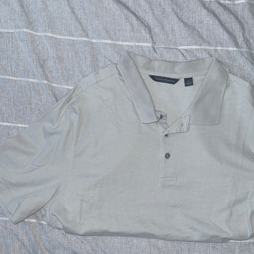 Men's Gray Polo Shirt